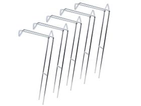 Kit 5 Suporte para Vara Fixo N 2 (26cm) - Gold Fish