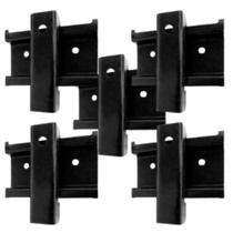 Kit 5 suporte tv universal ss900 fixo sulforte - 10 a 100