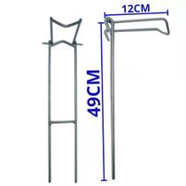 Kit 5 Suporte Vara Espera Apoio Pesca Fixo Dobrável Pesqueiro Kit 5 Suporte Vara Espera Apoio Pesca Fixo Dobrável Pesqueiro