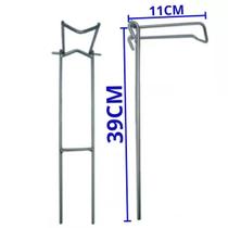 Kit 5 Suporte Vara Espera Apoio Pesca Fixo Dobrável Pesqueiro Kit 5 Suporte Vara Espera Apoio Pesca Fixo Dobrável Pesqueiro