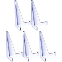 Kit 5 Suportes De Acrílico Expositor Para Cards E Toploaders Cartas