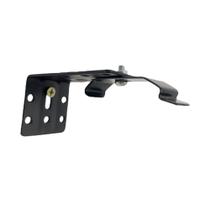 Kit 5 suportes em L para trilho suíço duplo com presilha Preto -Instalação parede Kit 5 suportes em L para trilho suíço duplo com presilha Preto -Instalação parede
