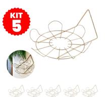 Kit 5 Suportes Margarida No 2 Para Vasos Kit 5 Suportes Margarida No 2 Para Vasos