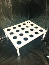 Kit 5 Suportes Para Cone Branco ou Cru em Madeira