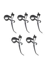 Kit 5 Suportes Pendurar Capacete Em Painel Canelado Gancho