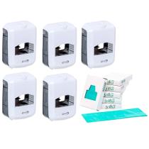 Kit 5 Suportes Refil de Descarte Absorvente + Refil 400 U