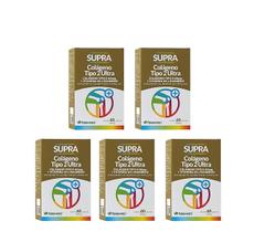 Kit 5 Supra Colágeno Tipo 2 Ultra 60 Capsulas - Herbamed