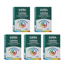 Kit 5 Supra Luteina + Zeaxantina Vit A, C, E E Zinco 60 Capsulas Kit 5 Supra Luteina + Zeaxantina Vit A, C, E E Zinco 60 Capsulas