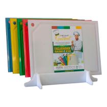 Kit 5 Tábuas De Corte Polietileno Chapa Pead 08X300X500Mm Kit 5 Tábuas De Corte Polietileno Chapa Pead 08X300X500Mm