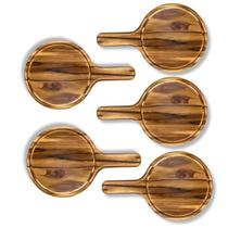 Kit 5 Tábuas Petisqueira 32x20 Para Servir Frios Porção E Churrasco