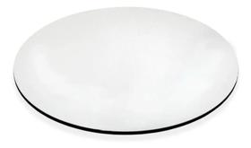 Kit 5 Tabuleiro Cake Board P/ Bolo Redondo Mdf Branco 20cm