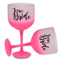 Kit 5 Taças de Gin Team Bride Despedida de Solteira PREMIUM Kit 5 Taças de Gin Team Bride Despedida de Solteira PREMIUM