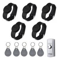 Kit 5 Tag Th 1000 Mf 5 Pulseira Th 4000 Mf E 1 Botoeira