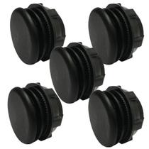 Kit 5 tampao cego para botao de 22mm stark Kit 5 tampao cego para botao de 22mm stark