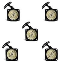 KIT 5 Tampas Partida Trava Metal Roçadeiras 43cc - Sanre