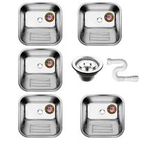 Kit 5 Tanques Inox 304 40x34x20 Caixa Atacado