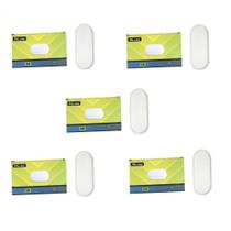 Kit 5 Tartaruga Led Design Reto 12W Branco Frio Bivolt - Inluss