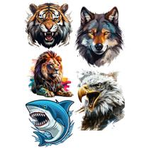 Kit 5 Tatuagem Temporaria Tema Ferras