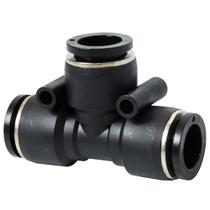 Kit 5 Tee Engate Rápido Mercedes Diversas Tee Plastico 1/4