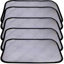 Kit 5 Tela Para Pia e Lavatório 44x30cm Tipo Ralinho Japonês Evita Entupimento Protege Cuba Inox Nylon Ultra-Resistente