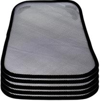 Kit 5 Tela Para Pia e Lavatório 57x35cm Pra Industria e Restaurante Evita Entupimento Protege Cuba Inox Nylon Resistente