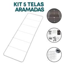 Kit 5 Telas Aramada 10x30cm Mural Criativo Fotos Inspirações Mood Board Organização