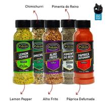 Kit 5 Temperos Premium Para Churrasco Poletto