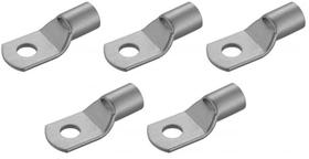 Kit 5 terminal olhal de compressão cobre 120mm - furo 10mm