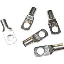 Kit 5 Terminal Olhal de Compressão para Cabo Fio de 10mm Cobre Estanhado SC10-6