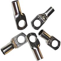 Kit 5 Terminal Olhal de Compressão para Cabo Fio de 25mm Cobre Estanhado SC25-8