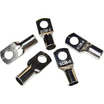 Kit 5 Terminal Olhal de Compressão para Cabo Fio de 35mm Cobre Estanhado SC35-8