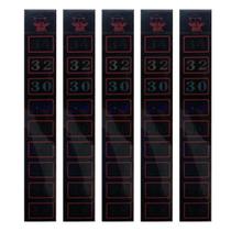 Kit 5 Termômetro Digital Adesivo De Tira Aquário 18 A 34 ºc