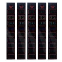 Kit 5 Termômetro Digital Adesivo De Tira Aquário 18 A 34 ºc