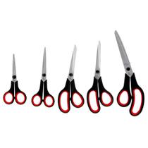Kit 5 Tesouras Multiuso de Precisão (Cozinha, Costura e Artesanato) - Lanmax 9600