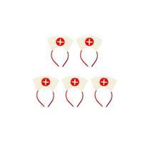 Kit 5 tiaras enfermeira acessório fantasias Kit 5 tiaras enfermeira acessório fantasias