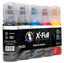 Kit 5 Tinta X-full Compativel P/ Epson T544 T504 L3150 L3250