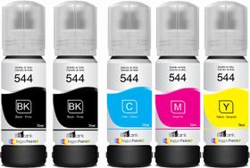 Kit 5 Tintas 544 Para L3110 L3150 L1110 L51920 65ml - ecologycPaint inktank