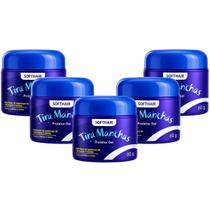 Kit 5 Tira Manchas Protetor Gel Softhair Tintura Henna Testa Orelhas Maos Removedor Pele Cabelo 60g Kit 5 Tira Manchas Protetor Gel Softhair Tintura Henna Testa Orelhas Maos Removedor Pele Cabelo 60g