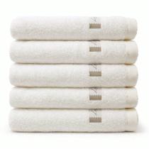 Kit 5 Toalha de Rosto Branca Fio Egípcio Grande e Grossa Quefren 100% Algodão Hotel Pousada Spa Kit 5 Toalha de Rosto Branca Fio Egípcio Grande e Grossa Quefren 100% Algodão Hotel Pousada Spa