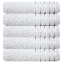 Kit 5 toalhas banhão 100% algodão 90x150 cm teka comfort Kit 5 toalhas banhão 100% algodão 90x150 cm teka comfort