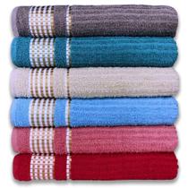 Kit 5 Toalhas De Banho Caneladas Gigante Banhão 70 X 140 Beka Alta Absorção Kit 5 Toalhas De Banho Caneladas Gigante Banhão 70 X 140 Beka Alta Absorção