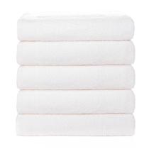 Kit 5 Toalhas de Rosto Felpuda Grossa Luxo Canadá Kit 5 Toalhas de Rosto Felpuda Grossa Luxo Canadá