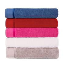 Kit 5 Toalhas de Rosto Felpuda Grossa Luxo Canadá