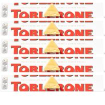 Kit 5 Toblerone White Chocolate Branco 100G X 5