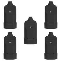 Kit 5 Tomada Fêmea S/ Pino 3p 10a Melhor Qualidade Margirius