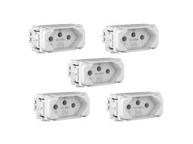 Kit 5 Tomadas 2P+T - Composé - WEG