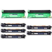 Kit 5 Toner + 2 Fotocondutor Tn1060 Dr1060 Para Dcp-1617nw Kit 5 Toner + 2 Fotocondutor Tn1060 Dr1060 Para Dcp-1617nw