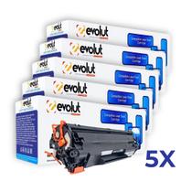 Kit 5 Toner Compatível CE285A CB435A CB436A P1102 M1132 M1212 MF3010 Evolut Kit 5 Toner Compatível CE285A CB435A CB436A P1102 M1132 M1212 MF3010 Evolut