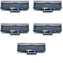 Kit 5 toner compatível com d101 ml2165 1.5k compatível com ml2160 ml2165 scx3405