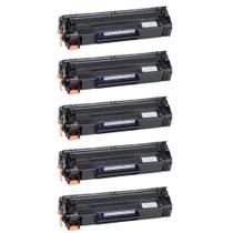 Kit 5 Toner Compatível HP CE285A 85A P1102 M1132 Kit 5 Toner Compatível HP CE285A 85A P1102 M1132